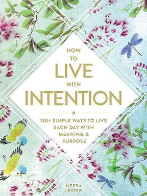 cover image of How to Live with Intention